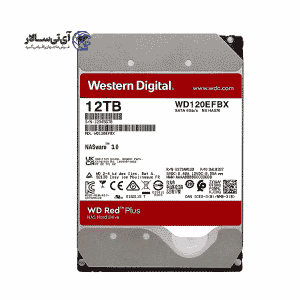 هارد دیسک اینترنال قرمز وسترن دیجیتال 12 ترابایت مناسب برای شبکه nas