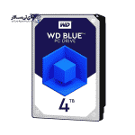 هارد اینترنال وسترن دیجیتال آبی 4 ترابایت مدل Blue WD40EZRZ