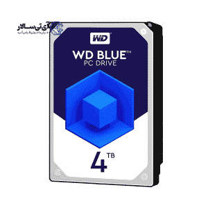 هارد اینترنال وسترن دیجیتال آبی 4 ترابایت مدل Blue WD40EZRZ