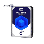 هارد اینترنال وسترن دیجیتال آبی 6 ترابایت مدل Blue WD60EZRZ