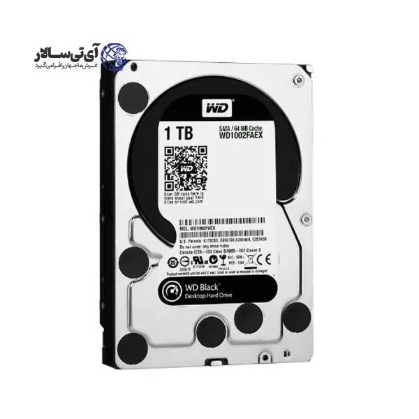 هارد اینترنال وسترن دیجیتال مشکی 1 ترابایت مدل بلک Black WD1003FZEX