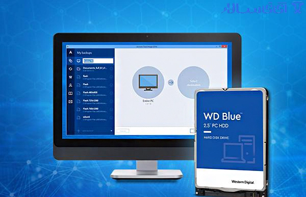 هارد اینترنال وسترن دیجیتال آبی