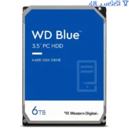 هارد اینترنال وسترن دیجیتال آبی 6 ترابایت مدل Blue WD60EZRZ