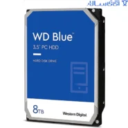 هارد اینترنال وسترن دیجیتال آبی 8 ترابایت مدل Blue WD80EZRZ