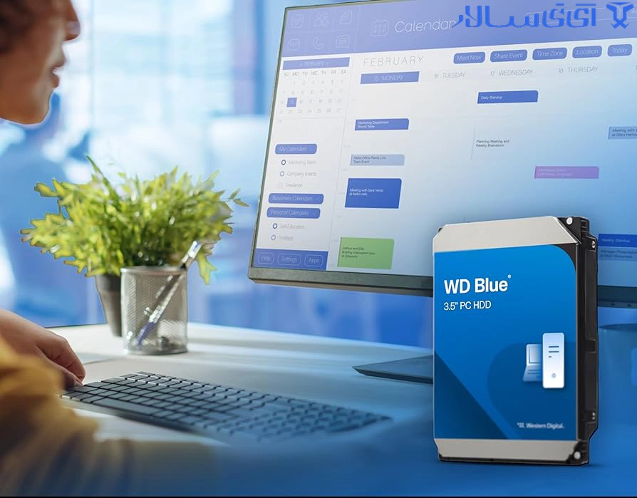 هارد وسترن دیجیتال آبی 4 ترابایت