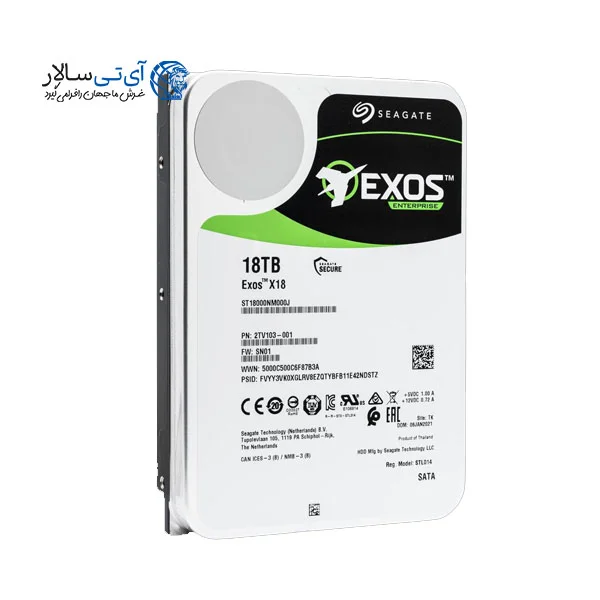 هارد دیسک اینترنال سیگیت 18 ترابایت exos