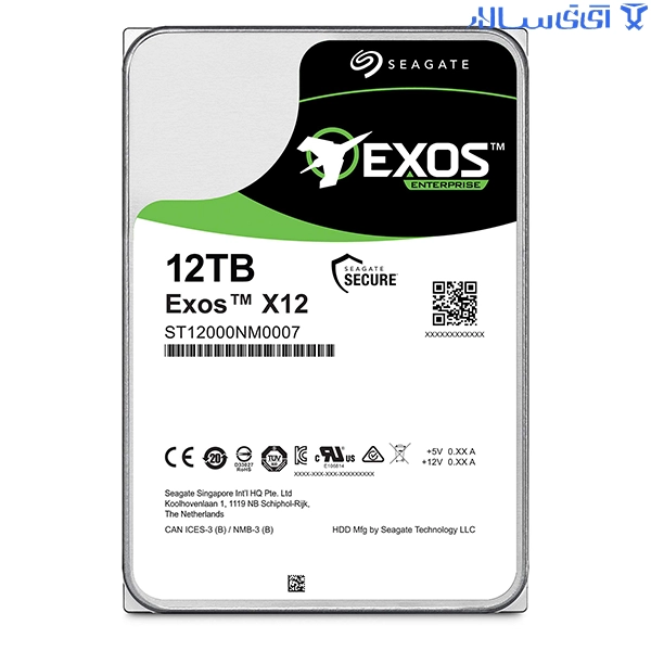 هارد دیسک اینترنال سیگیت 12 ترابایت اگزوز X12
