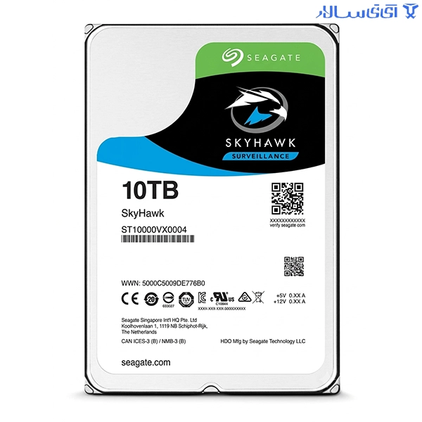 خرید هارد اینترنال سیگیت 10 ترابایت اسکای هاوک Skyhawk