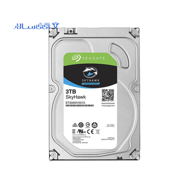 هارد اینترنال سیگیت 3 ترابایت اسکای هاوک Skyhawk