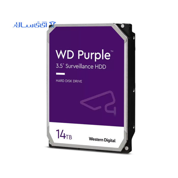 هارد اینترنال وسترن دیجیتال بنفش 14 ترابایت Purple WD140PURZ