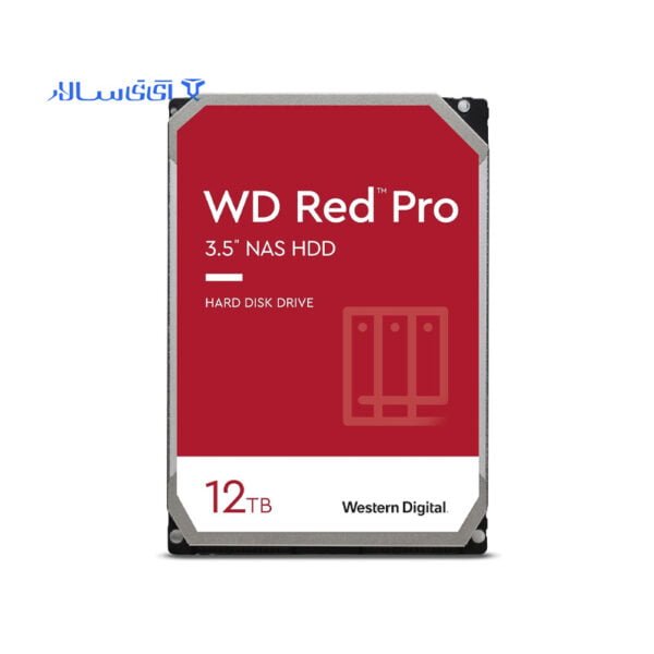 هارد اینترنال وسترن دیجیتال قرمز پرو 12 ترابایت مدل WD121KFBX