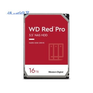 هارد اینترنال وسترن دیجیتال قرمز پرو 16 ترابایت مدل Red PRO WD161KFGX