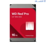 هارد اینترنال وسترن دیجیتال قرمز پرو 16 ترابایت مدل Red PRO WD161KFGX