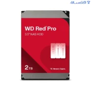 هارد اینترنال وسترن دیجیتال قرمز پرو 2 ترابایت مدل Red PRO WD2002FFSX