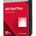 هارد اینترنال وسترن دیجیتال قرمز پلاس 10 ترابایت مدل Red plus WD101EFBX
