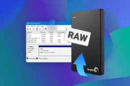 آموزش رفع مشکل RAW شدن هارد اکسترنال